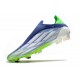 Zapatillas de Fútbol adidas X Speedflow+ FG Blanco Verde Azul