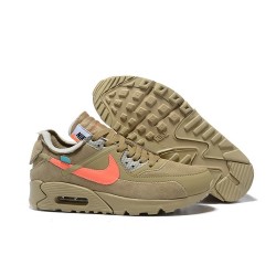 Zapatillas Off White x Nike Air Max 90 Verde Naranja