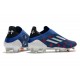 Zapatillas de Fútbol adidas X Speedflow+ FG Azul Blanco Vivid Red