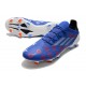 adidas X Speedflow.1 FG Bota Azul Blanco Vivid Red