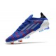 adidas X Speedflow.1 FG Bota Azul Blanco Vivid Red