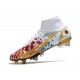 Nike Mercurial Superfly 8 Elite SG Pro Blanco Rojo Oro