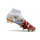 Nike Mercurial Superfly 8 Elite SG Pro Blanco Rojo Oro