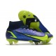 Nike Mercurial Superfly 8 Elite SG Pro Zafiro Volt Azul Vacío