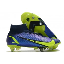 Nike Mercurial Superfly 8 Elite SG Pro Zafiro Volt Azul Vacío