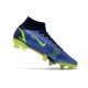 Nike Mercurial Superfly 8 Elite SG Pro Zafiro Volt Azul Vacío