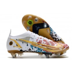 Nike Mercurial Vapor XIV Elite SG Pro AC Blanco Oro Rojo