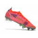 Nike Mercurial Vapor XIV Elite SG Pro AC Carmesi Plateado Metalizado