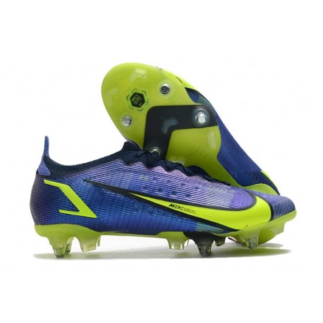 Nike Mercurial Vapor XIV Elite SG Pro AC Zafiro Volt Azul Vacío