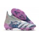 Zapatillas adidas Predator Freak+ FG Plata Azul Rosa