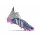 Zapatillas adidas Predator Freak+ FG Plata Azul Rosa