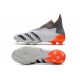 Zapatillas adidas Predator Freak+ FG Blanco Hierro Metálico Rojo Solar