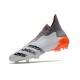 Zapatillas adidas Predator Freak+ FG Blanco Hierro Metálico Rojo Solar