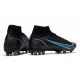 Nike Mercurial Superfly 8 Elite AG-Pro Negro Gris Hierro