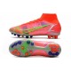 Nike Mercurial Superfly 8 Elite AG-Pro Carmesi Plateado Metalizado