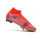 Nike Mercurial Superfly 8 Elite AG-Pro Carmesi Plateado Metalizado