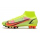 Nike Mercurial Superfly 8 Elite AG-Pro Volt Carmesí Negro