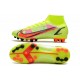 Nike Mercurial Superfly 8 Elite AG-Pro Volt Carmesí Negro