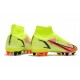 Nike Mercurial Superfly 8 Elite AG-Pro Volt Carmesí Negro