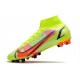 Nike Mercurial Superfly 8 Elite AG-Pro Volt Carmesí Negro