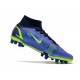 Nike Mercurial Superfly 8 Elite AG-Pro Zafiro Volt Azul Vacío