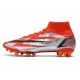 Nike Mercurial Superfly 8 Elite AG-Pro Chile Rojo Negro Blanco Naranja