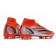 Nike Mercurial Superfly 8 Elite AG-Pro Chile Rojo Negro Blanco Naranja