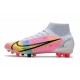 Nike Mercurial Superfly 8 Elite AG-Pro Blanco Platino Rosa