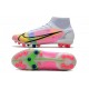 Nike Mercurial Superfly 8 Elite AG-Pro Blanco Platino Rosa