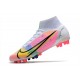 Nike Mercurial Superfly 8 Elite AG-Pro Blanco Platino Rosa