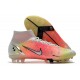 Nike Mercurial Superfly 8 Elite AG-Pro Blanco Negro Metálico Plateado