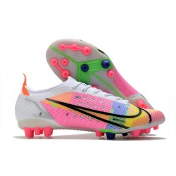 Nike Mercurial Vapor 14 Elite AG-PRO Blanco Platino Rosa