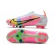 Nike Mercurial Vapor 14 Elite AG-PRO Blanco Platino Rosa