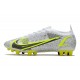 Nike Mercurial Vapor 14 Elite AG-PRO Blanco Negro Metálico Plateado