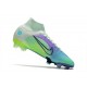 Nike Mercurial Superfly 8 Elite FG Dream Speed Barely Verde Volt Morado Eléctrico