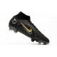 Nike Mercurial Superfly 8 Elite FG Negro Dorado Metalizado Plateado Metalizado