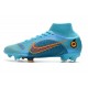 Nike Mercurial Superfly 8 Elite FG Azul Láser Naranja Marina