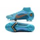 Nike Mercurial Superfly 8 Elite FG Azul Láser Naranja Marina