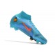 Nike Mercurial Superfly 8 Elite FG Azul Láser Naranja Marina