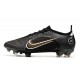 Nike Mercurial Vapor XIV Elite FG Negro Dorado Metalizado Plateado Metalizado