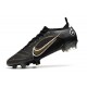 Nike Mercurial Vapor XIV Elite FG Negro Dorado Metalizado Plateado Metalizado