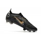 Nike Mercurial Vapor XIV Elite FG Negro Dorado Metalizado Plateado Metalizado