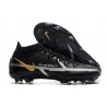 Botas Nike Phantom GT2 Elite DF FG Negro Gris Metálico Dorado Metalizado