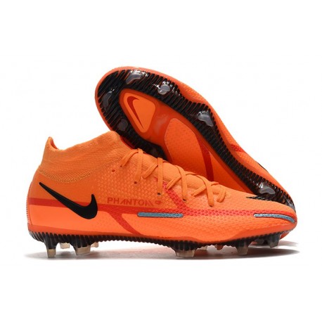 Botas Nike Phantom GT2 Elite DF FG Láser Naranja Negro Total Naranja