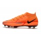 Botas Nike Phantom GT2 Elite DF FG Láser Naranja Negro Total Naranja