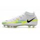 Botas Nike Phantom GT2 Elite DF FG Gris Azul Marino Oscuro