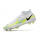 Botas Nike Phantom GT2 Elite DF FG Gris Azul Marino Oscuro