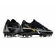 Nike Phantom GT 2 Elite FG Negro Gris Metálico Dorado Metalizado