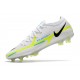 Nike Zapatilla Phantom GT 2 Elite FG Blanco Negro Azul