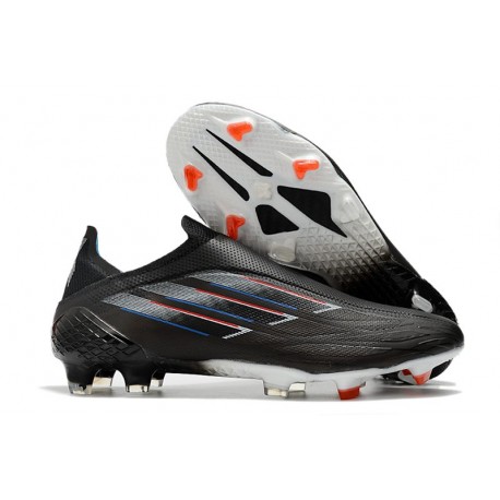 Zapatillas de Fútbol adidas X Speedflow+ FG Negro Blanco Rojo